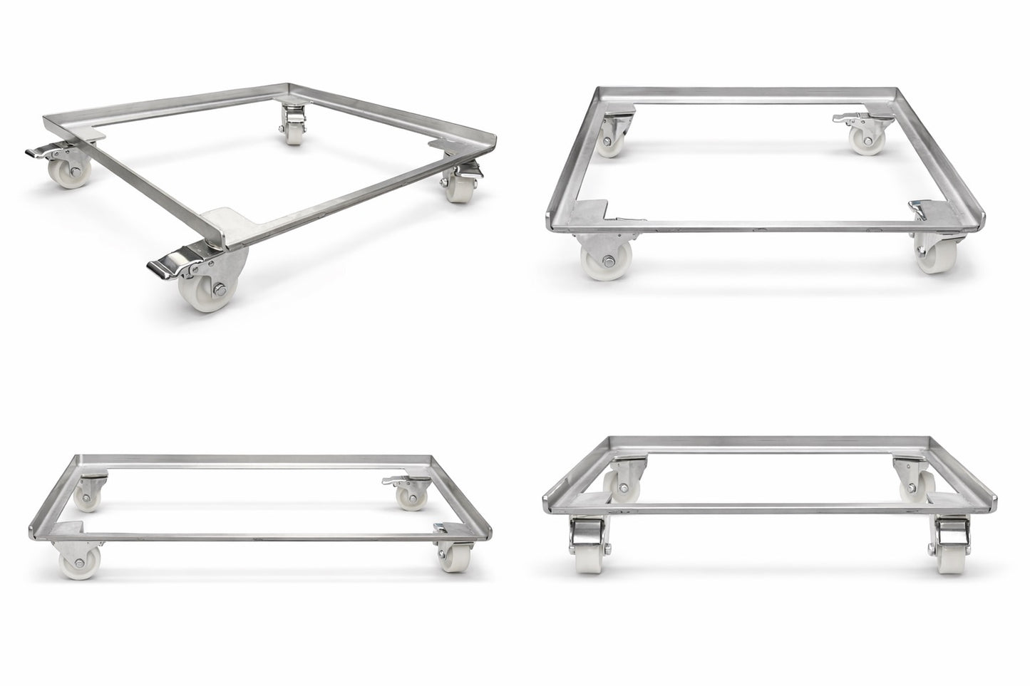 Stainless Steel Dolly with Wheels for Alto-Shaam AS500 Warming Drawer – Fits AS500-1D, AS500-2D & AS500-3D