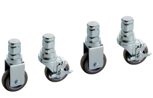 Alto Shaam 5014422R Caster Set, 3 1/2", 2 with Brake 2 without