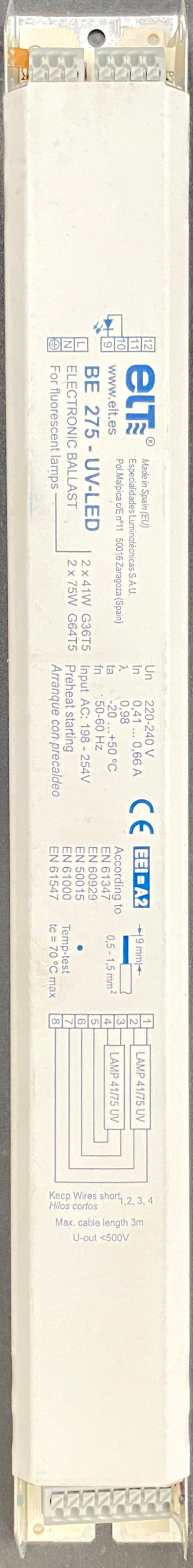 Ballast for Halton UV Lamps